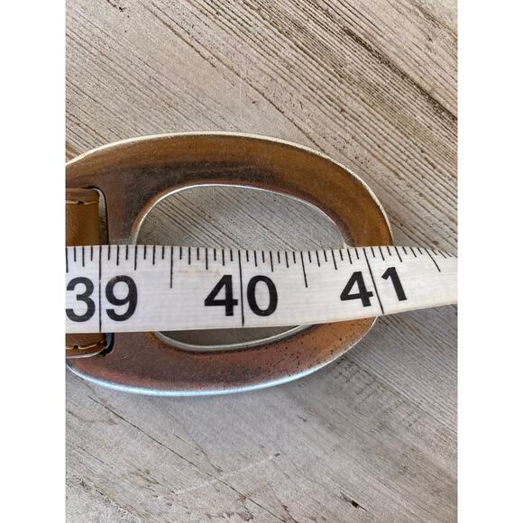 jjill Tan Leather Belt  Casual SZ XL C100854 - Picture 9 of 9